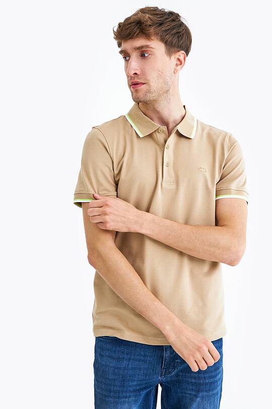 Tekstūrinės medvilnės polo marškinėliai 2 | Audimas