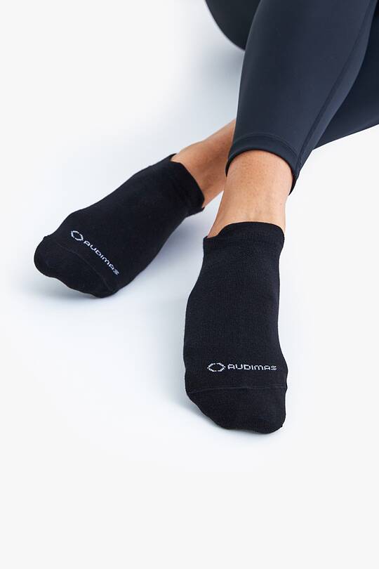 Trumpos medvilninės sportinės kojinės 2 | Audimas