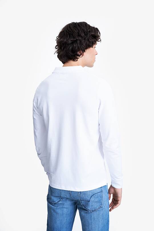 Medvilniniai polo marškinėliai ilgomis rankovėmis 2 | Audimas