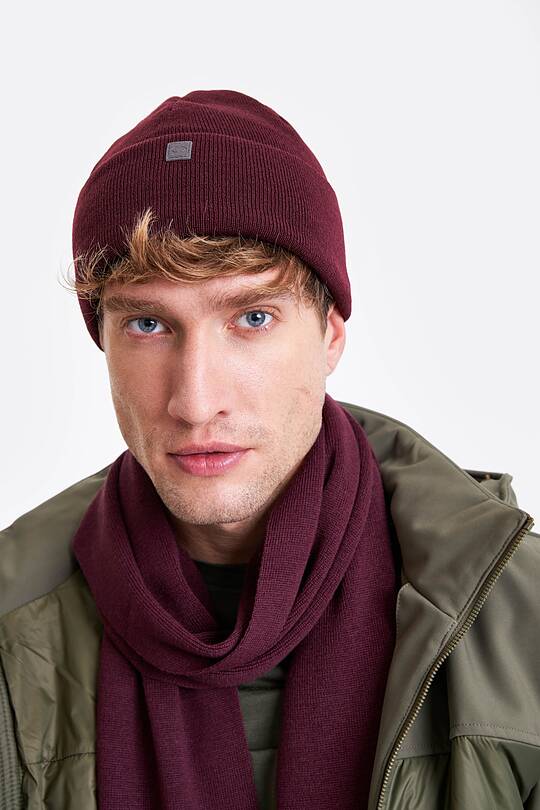 Megzta merino vilnos kepurė 1 | Audimas
