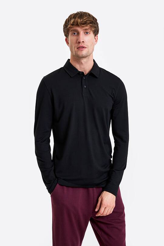 Plonos merino vilnos polo marškinėliai 1 | Audimas