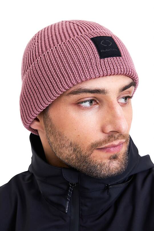 Megzta merino vilnos kepurė 2 | Audimas