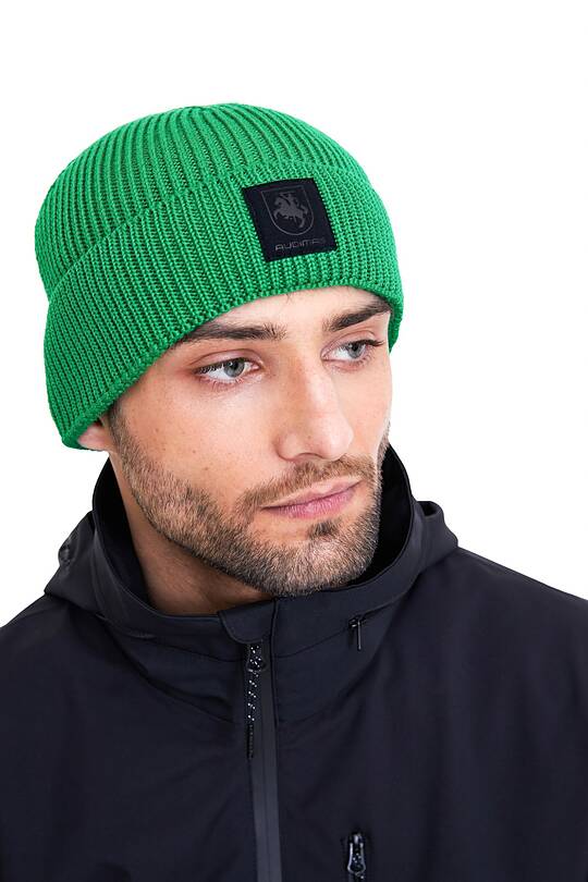 Megzta merino vilnos kepurė 1 | Audimas