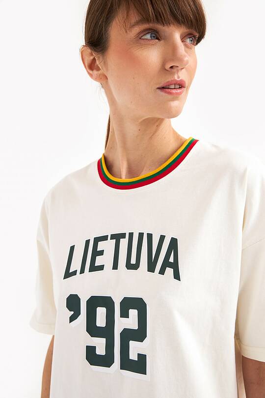 Retro stiliaus medvilniniai marškinėliai 2 | Audimas
