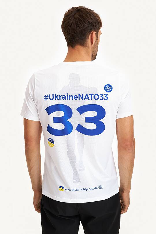 Marškinėliai trumpomis rankovėmis Ukraine NATO 33 2 | Audimas