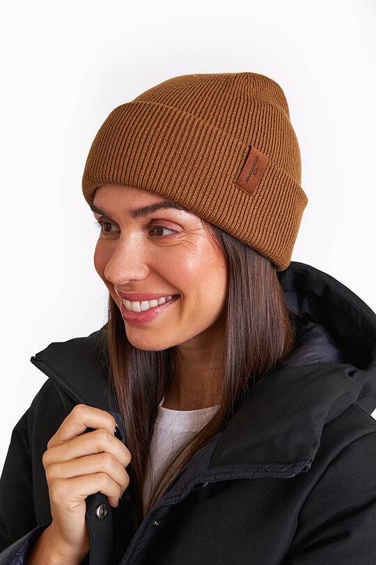 Megzta merino vilnos kepurė 1 | Audimas
