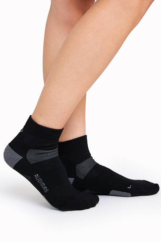 Trumpos kojinės žygiams su merino vilna 1 | Audimas