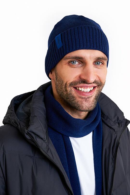 Megzta merino vilnos kepurė 1 | Audimas