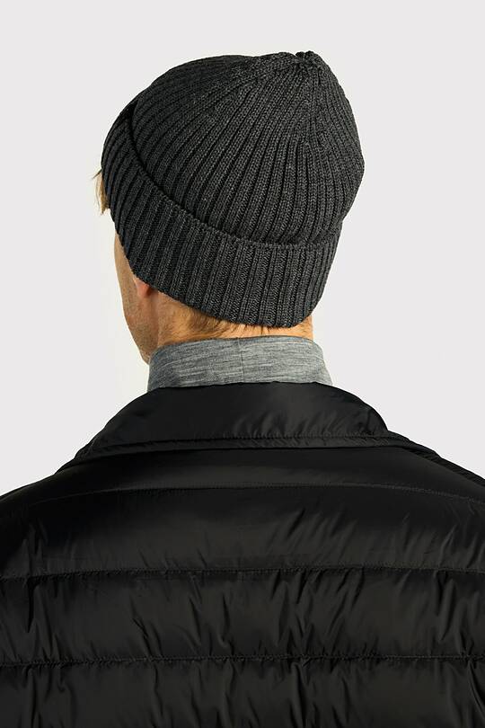 Megzta merino vilnos kepurė 2 | Audimas