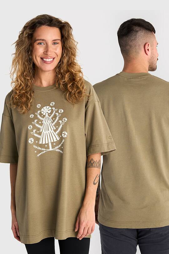 Medvilniniai marškinėliai trumpomis rankovėmis „Šventės širdis“ 1 | Audimas