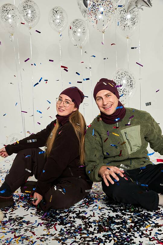 Merino vilnos kepurės ir kaklo movos rinkinys 1 | Audimas