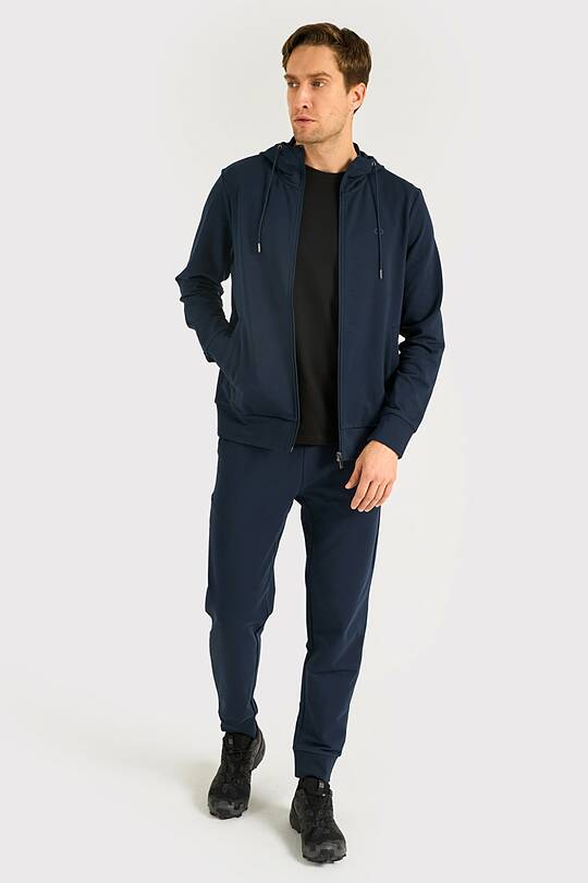 Prigludusios medvilninės kelnės 1 | Audimas