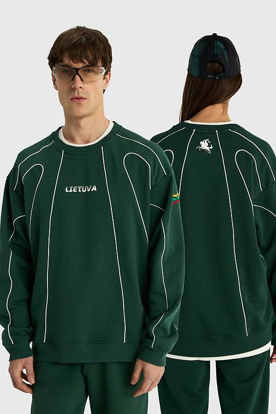 Nacionalinės kolekcijos padidintas džemperis 1 | Audimas