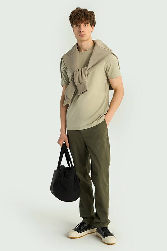 Klasikinio stiliaus medvilnės kelnės 1 | Audimas