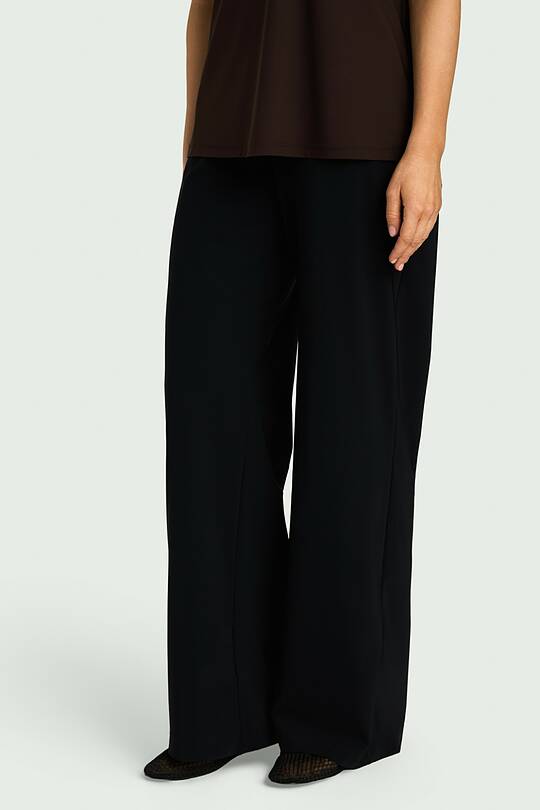 SENSITIVE medžiagos laisvo silueto kelnės 2 | Audimas