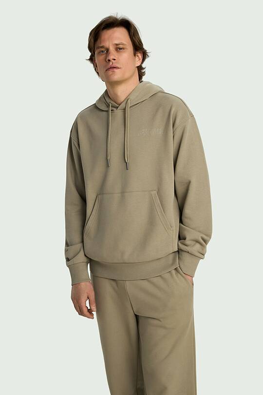 Nacionalinės kolekcijos medvilninis džemperis su gobtuvu 1 | Audimas