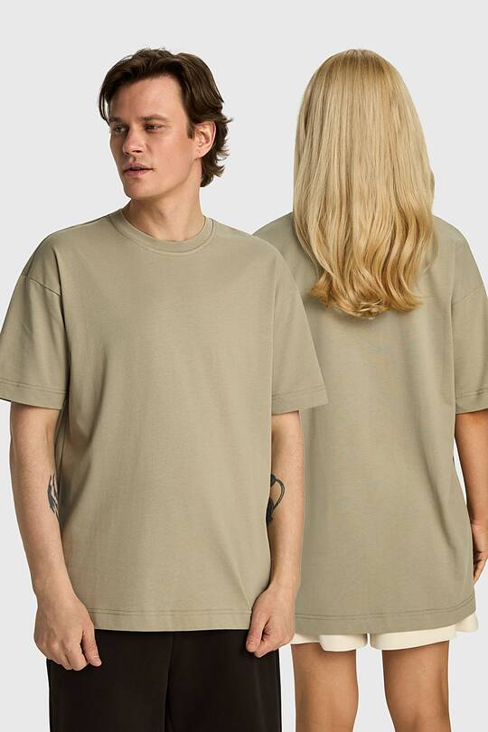 Nacionalinės kolekcijos padidinto silueto marškinėliai 1 | Audimas