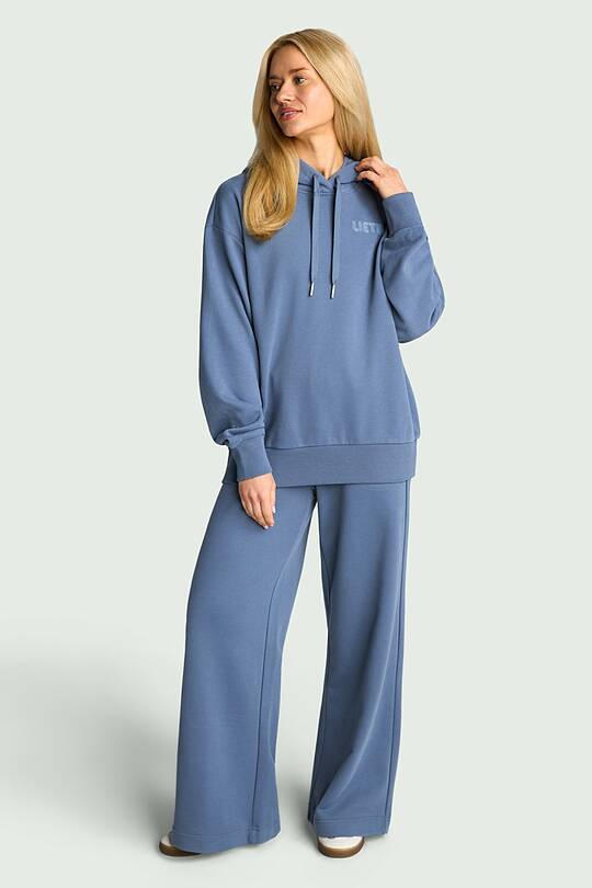 Nacionalinės kolekcijos plačios medvilninės kelnės 1 | Audimas