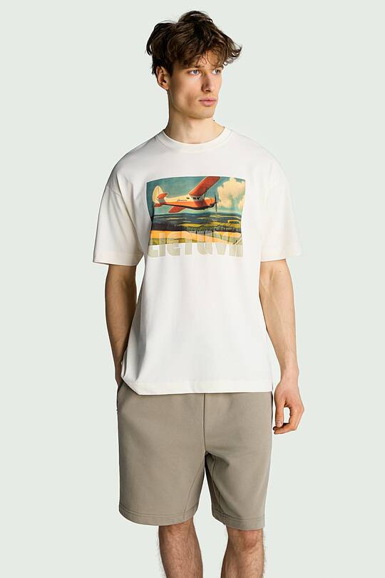 Nacionalinės kolekcijos padidinto silueto marškinėliai 1 | Audimas