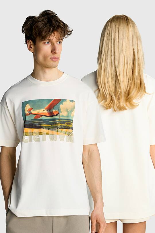 Nacionalinės kolekcijos padidinto silueto marškinėliai 1 | Audimas