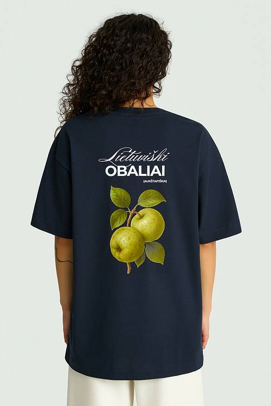 Medvilniniai marškinėliai trumpomis rankovėmis „Obaliai“ 2 | Audimas
