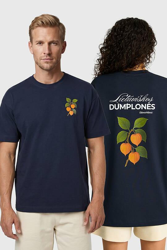 Medvilniniai marškinėliai trumpomis rankovėmis „Dumplonės“ 1 | Audimas