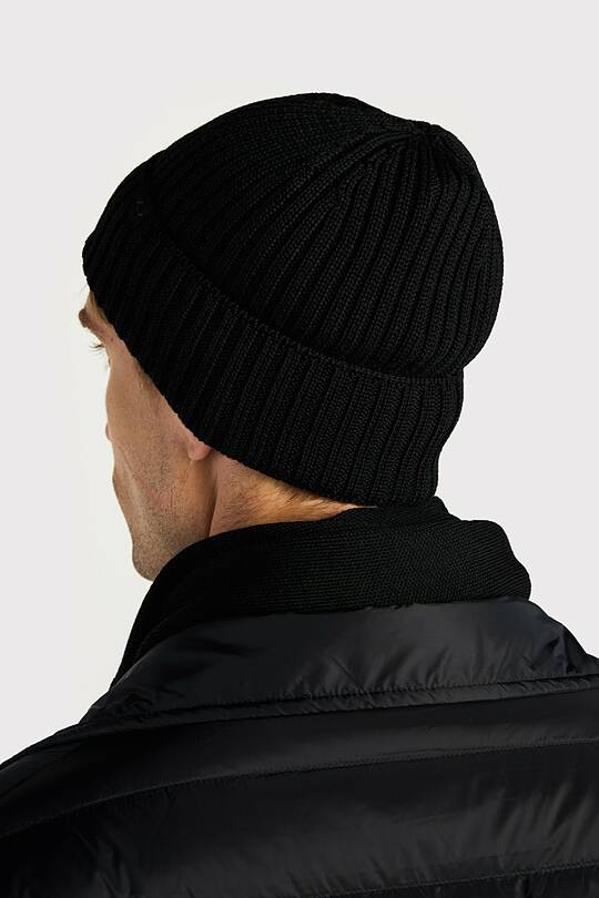 Megzta merino vilnos kepurė 2 | Audimas