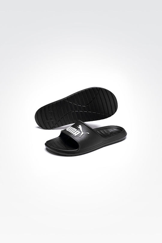 Vyr. šlepetės PUMA Divecat v2 2 | BLACK/WHITE | Audimas