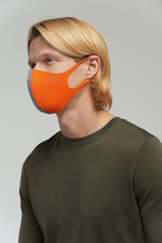 KAUKE 3D LAZER 1 | GREY/ORANGE | Audimas