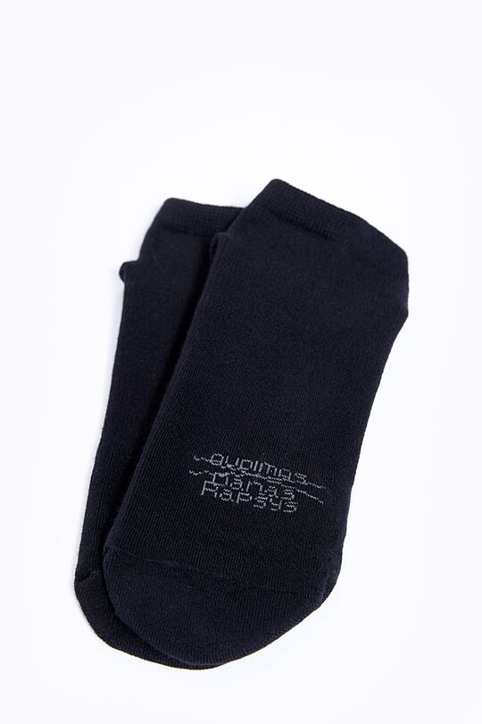 Trumpos medvilnės pluošto kojinės 2 | BLACK | Audimas