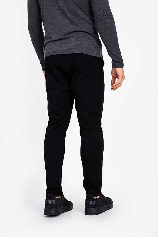Merino vilnos kelnės 3 | JUODA | Audimas