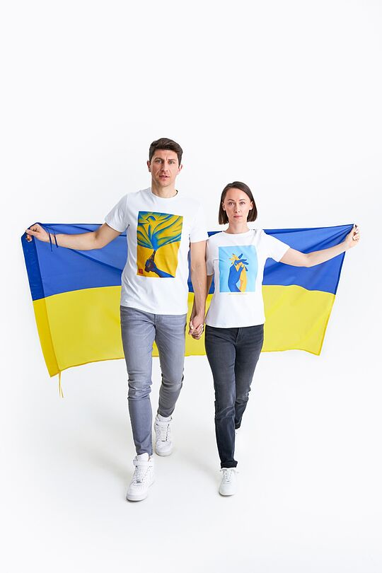 Ukrainos vėliava 3 | BLUE/YELLOW | Audimas