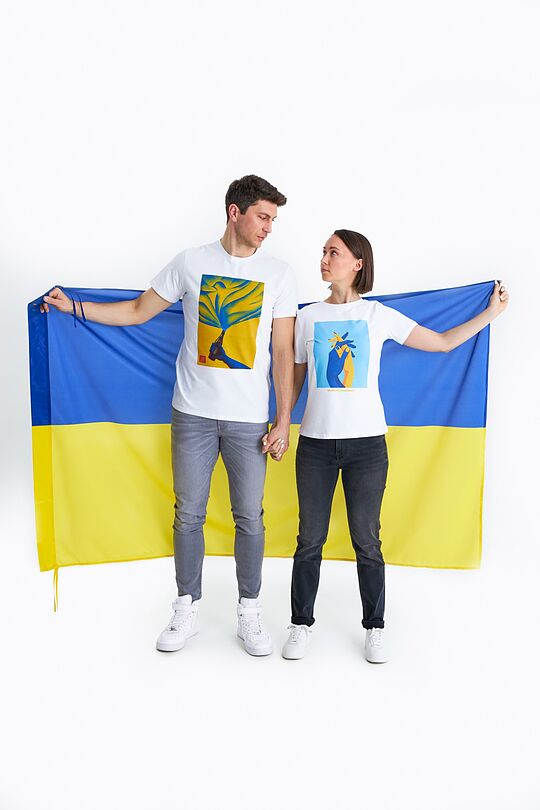 Ukrainos vėliava 4 | BLUE/YELLOW | Audimas