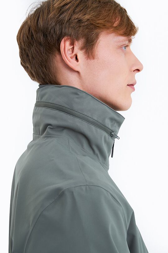 Lengva apsauganti nuo lietaus parka 5 | ŽALIA | Audimas