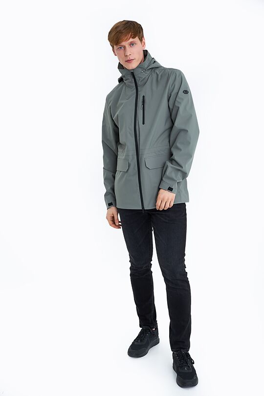 Lengva apsauganti nuo lietaus parka 11 | ŽALIA/CHAKI/SALOTINĖ | Audimas