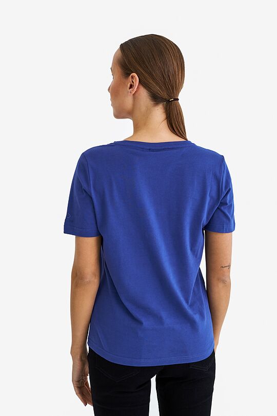 Medvilniniai marškinėliai 2 | NAVY BLUE | Audimas