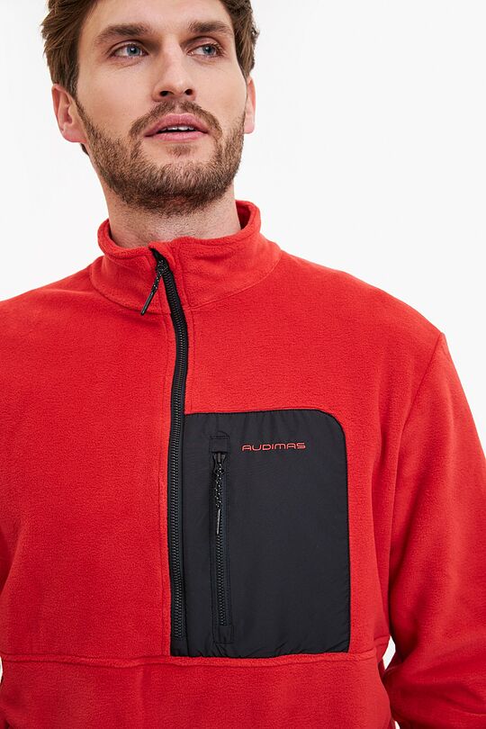 Polartec fliso prasegamas džemperis 3 | RAUDONA | Audimas