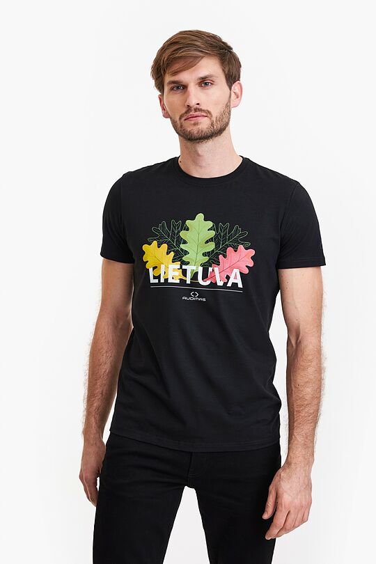 Trispalvis ąžuolas 1 | JUODA | Audimas