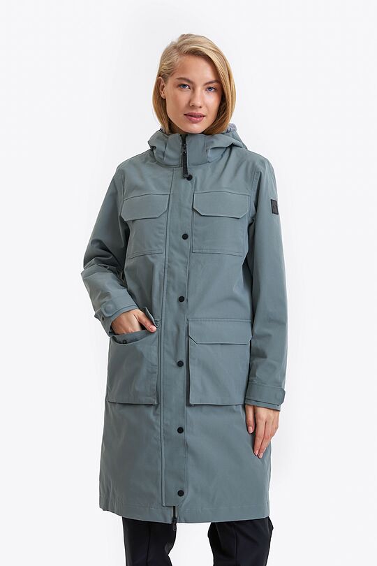 Dviejų dalių paltas su 5 000 membrana 1 | ŽALIA | Audimas