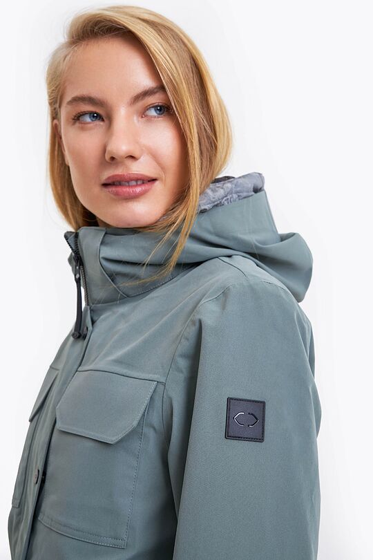 Dviejų dalių paltas su 5 000 membrana 4 | ŽALIA | Audimas