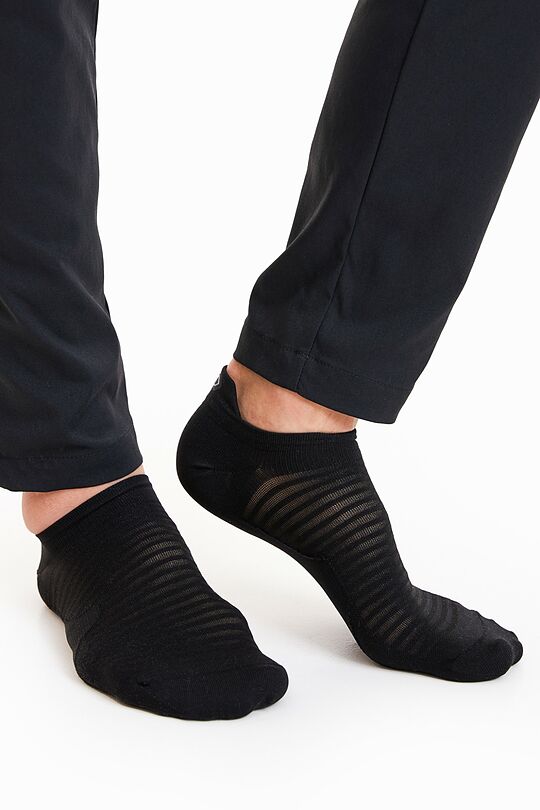 Trumpos kompresinės kojinės 2 | JUODA | Audimas