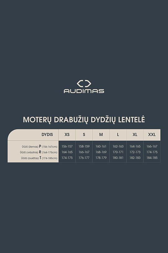 Padidinto silueto kelnės 6 | JUODA | Audimas