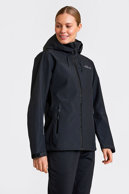 Striukė nuo vėjo ir lietaus Hardshell 1 | JUODA | Audimas