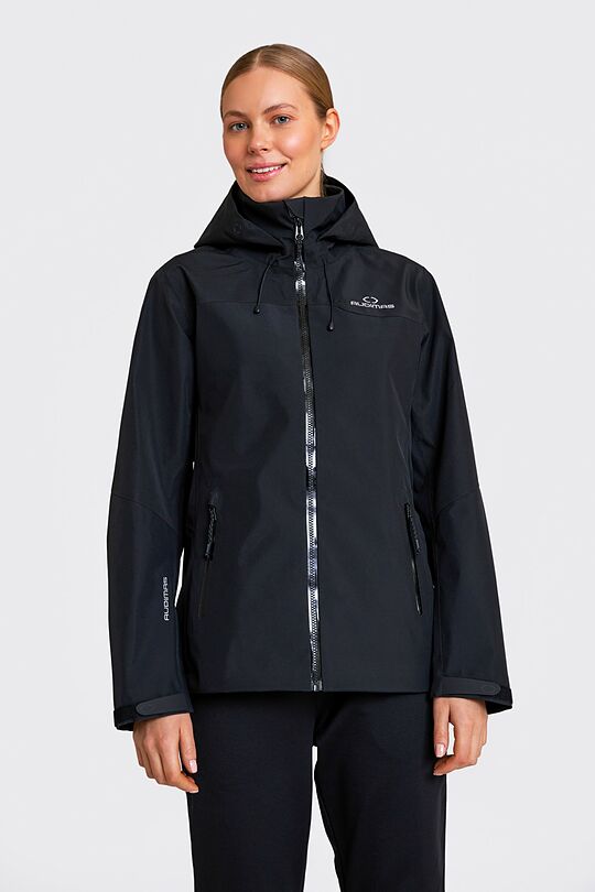 Striukė nuo vėjo ir lietaus Hardshell 3 | JUODA | Audimas