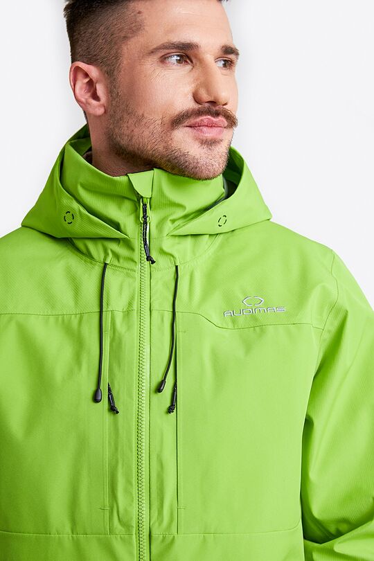 Striukė nuo vėjo ir lietaus Hardshell 4 | ŽALIA | Audimas