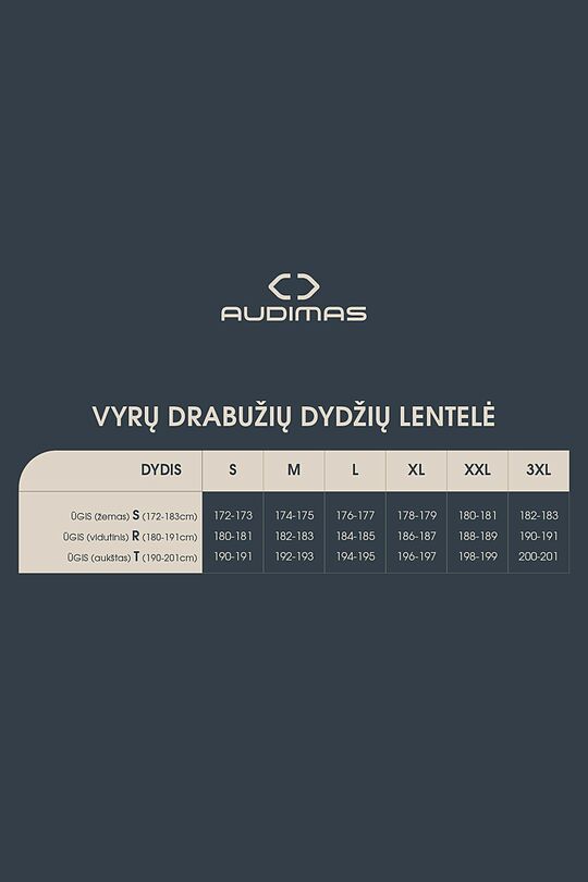 Medvilninės siaurėjančios kelnės 6 | JUODA | Audimas