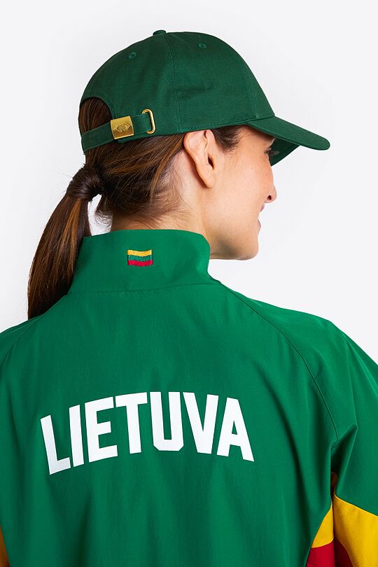 Nacionalinės kolekcijos atsegamas švarkelis 5 | ŽALIA | Audimas