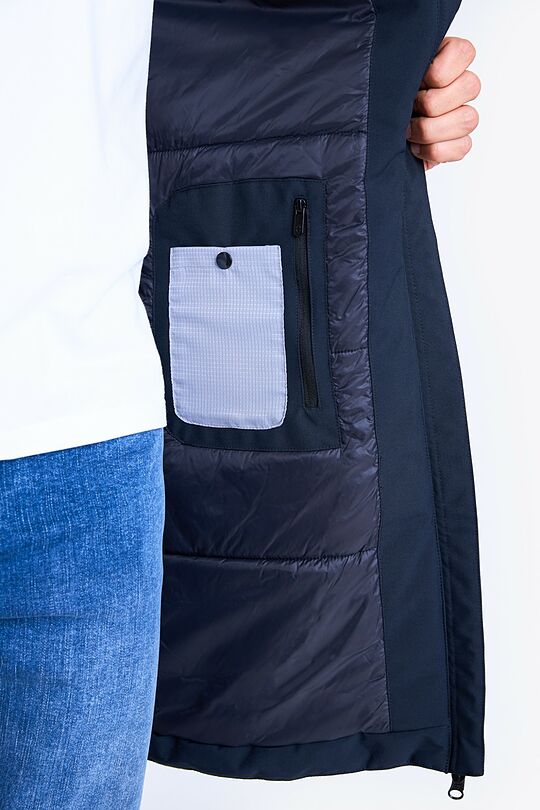 3M Thinsulate sintetinio pašiltinimo parka su membrana 11 | JUODA | Audimas