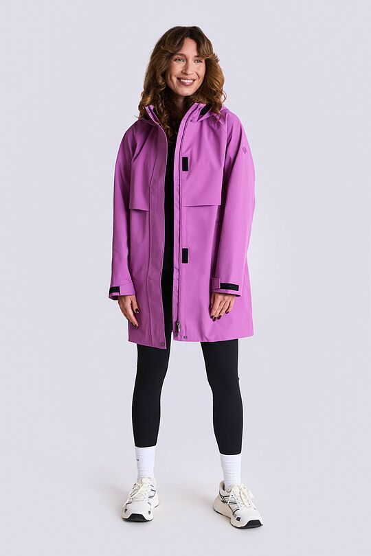 Nuo lietaus apsaugantis paltas su membrana 7 | VIOLETINĖ | Audimas