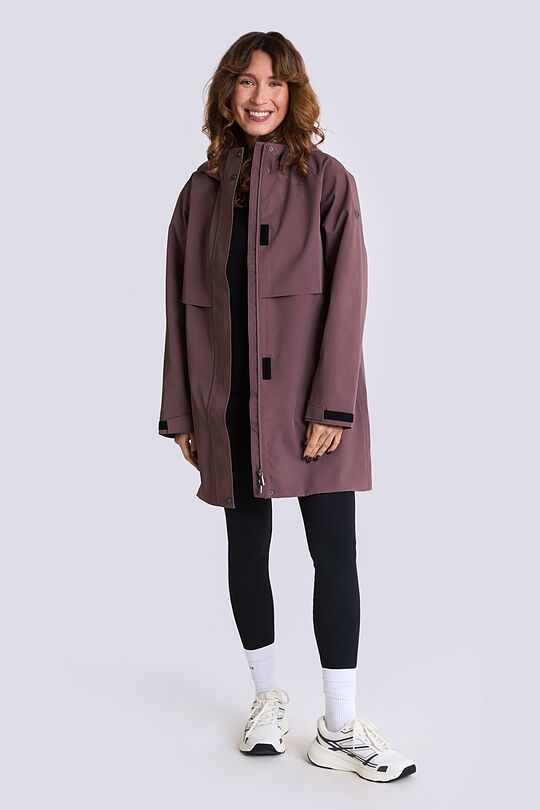 Nuo lietaus apsaugantis paltas su membrana 9 | RUDA | Audimas